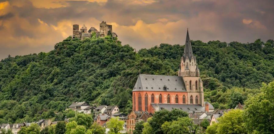 -1-Zentral-Traumwohnung-Rhein Oberwesel Esterno foto